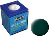 Revell Aqua  #40 Black Green - Matt - Acryl - 18ml Verf potje