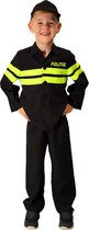 Rubie's Police Costume Dress Garçons Noir / vert fluo Taille 164