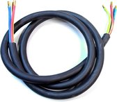 WPRO - Elektrische Kabel Met Plug En Klem H07 RNF 3G6 MM² 1.45M - 484010678187