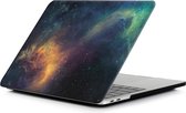 By Qubix MacBook Pro 15 Inch Touchbar (A1707 - A1990) Case - Green stars MacBook case Laptop cover Macbook cover hoes hardcase
