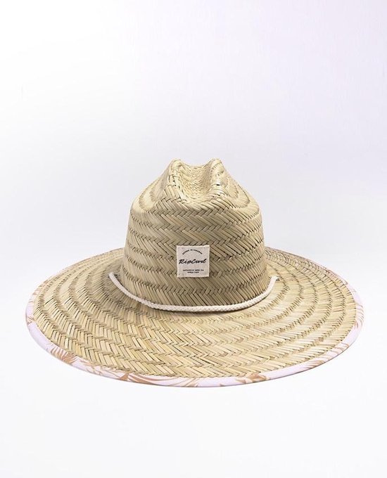 Lilac straw hat Clearance