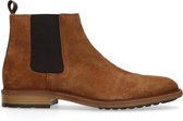 Sacha - Heren - Camel suède chelsea boots - Maat 43