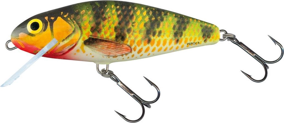 Salmo Perch Floating - Plug - Holo Perch - 12cm - Zilver
