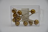 Parels En Parelspelden - Parelspelden 15x75mm Goud Doosje A 10 Stuks