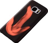 Verkleurend Telefoon Hoesje Temperature Fire Case Zwart naar Rood | Samsung Galaxy S8