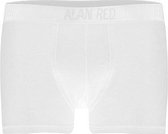 ALAN RED Silver boxer (1 -pack) - heren boxer normale lengte - wit - Maat: M
