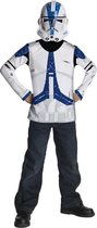 Clone Trooper Star Wars™ voor kinderen - Kinderkostuums - 128-140 - Carnavalskleding