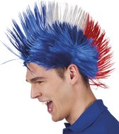 "Nederlandse punkers pruik - Verkleedpruik - One size"