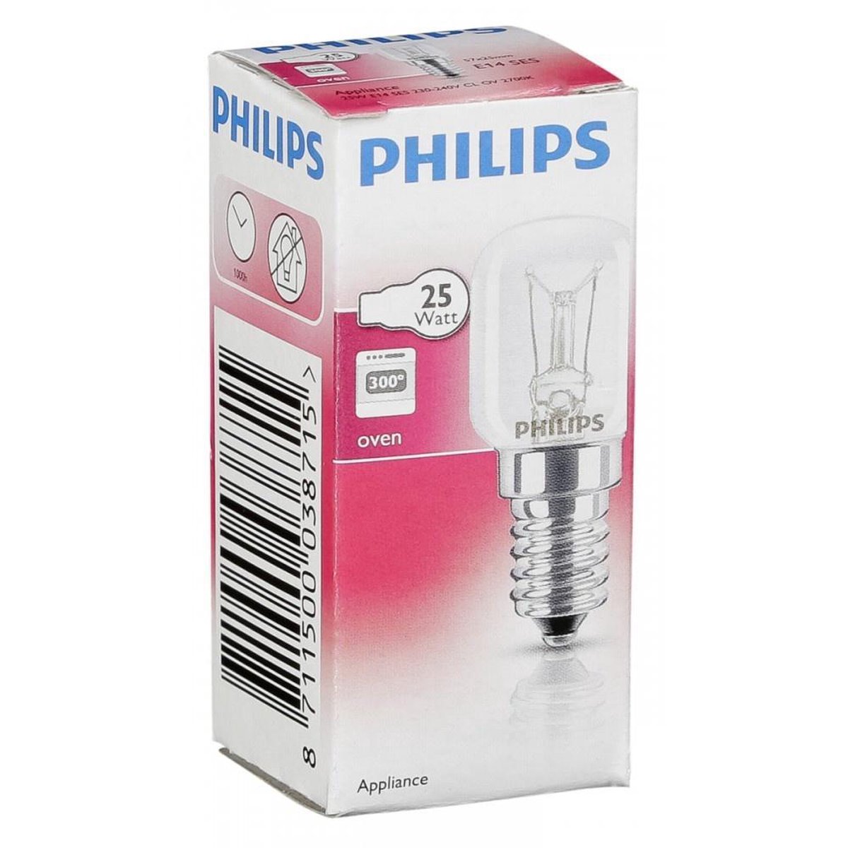 cap band metalen Philips Specialty Gloeilamp voor keukenapparatuur 8711500038715 | bol.com