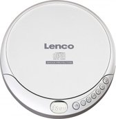 Lenco CD-201 - Discman avec MP3 et protection contre les chocs - Argent