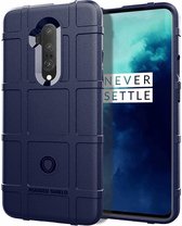 Hoesje voor OnePlus 7t Pro hoesje - Beschermende hoes - Back Cover - TPU Case - Blauw