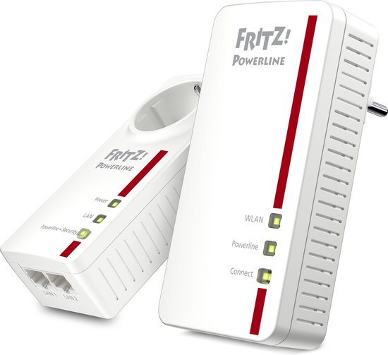 Avm fritz! Powerline 1260e - wifi powerline - 2 stuks - nl