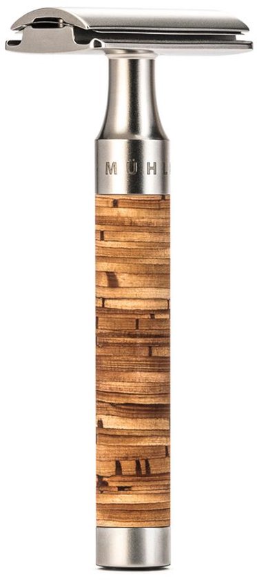 Muhle double edge safety razor ROCCA RVS Berkenschors R95