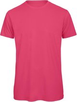 Senvi 5 pack T-Shirt -100% biologisch katoen - Kleur: Fuchsia- S