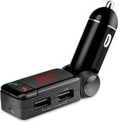 MMOBIEL Bluetooth Handsfree Carkit - FM Transmitter - 2 USB Poorten