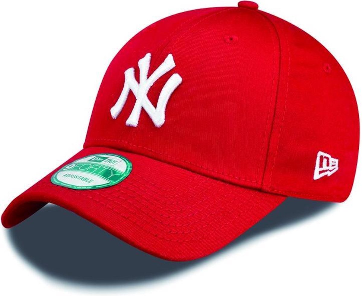 New Era K 940 MLB LEAGUE BASIC New York Cap - Red - 6-12 jaar | bol.com