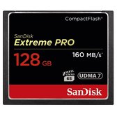 Sandisk Extreme PRO CompactFlash kaart 128 GB