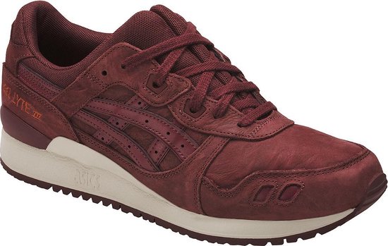 Asics Sneakers Gel Lyte Iii Heren Bordeaux Maat 44 | bol.com