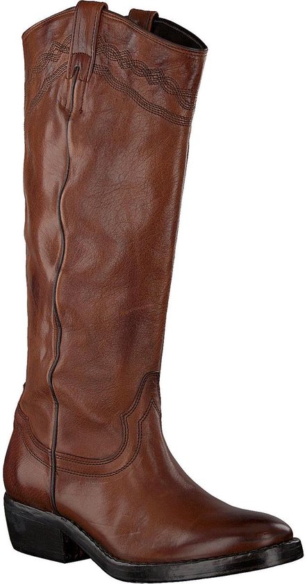 Cognac CATARINA MARTINS Cowboy boots NOMAD HIGH EMBROIDERY Cognac CATARINA MARTINS Cowboy boots NOMAD HIGH EMBROIDERY