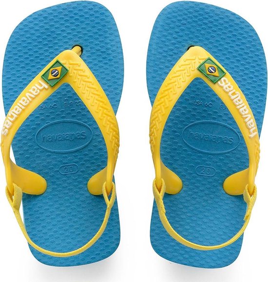 Slippers Baby Brasil Logo Groen - Maat 21 |
