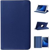 Case2go - Tablet hoes geschikt voor Samsung Galaxy Tab A 10.1 (2016/2018) draaibare hoes Donker Blauw