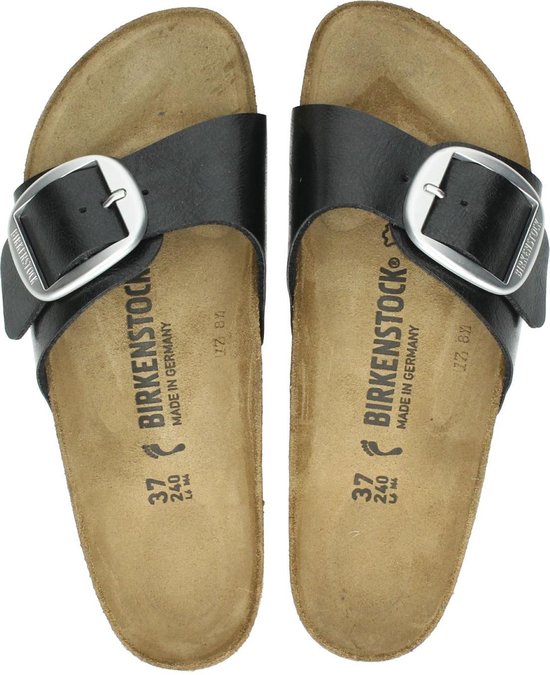 Birkenstock Madrid Dames Slippers - Zwart