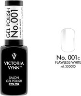 Gellak Victoria Vynn™ Gel Nagellak - Salon Gel Polish Color 001 - 8 ml. - White