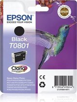Epson T0801 - Inktcartrdige /  Zwart