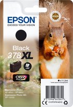 Epson 378XL - 11.2 ml - XL - zwart - origineel - blister - inktcartridge - voor Expression Home XP-8605, 8606; Expression Home HD XP-15000; Expression Photo XP-8500, 8505