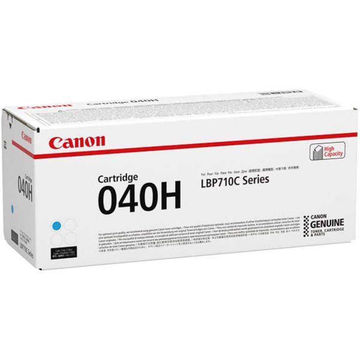 CANON 040HC toner cyan high capacity yield 10.000