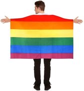 Zac's Alter Ego Cape Rainbow Flag Multicolours