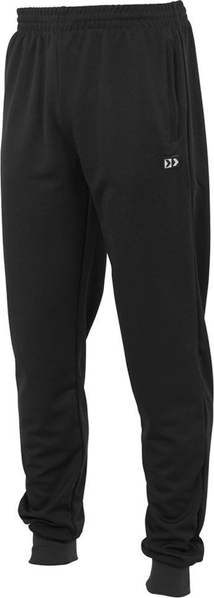 hummel TTS Pant Cuff Sportbroek Kinderen - Zwart - Maat 116/128 | bol.com