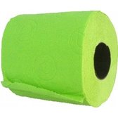 12x Groen toiletpapier rol 140 vellen - Groen thema feestartikelen decoratie - WC-papier/pleepapier