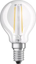 OSRAM LED (monochrome) EEC A++ (A++ - E) E14 Droplet 1.6 W = 15 W Warm white (Ø x L) 45 mm x 78 mm Filament 1 pc(s)