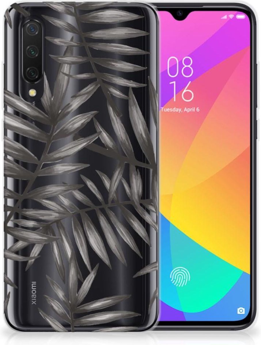 Xiaomi Mi 9 Lite TPU Case Leaves Grey