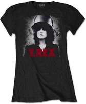 T. Rex Dames Tshirt -L- Slider Zwart