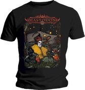 Mastodon Heren Tshirt -M- Seated Sovereign Zwart