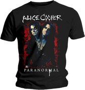 Alice Cooper Heren Tshirt -XL- Paranormal Splatter Zwart