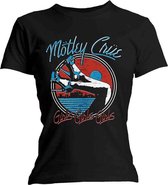 Motley Crue Dames Tshirt -S- Heels V.3. Zwart