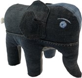 Knuffel Recycled Jeans - Olifant