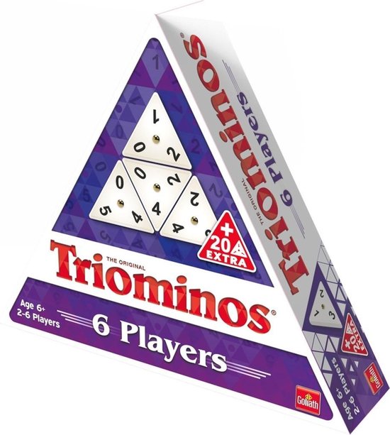 Thumbnail van een extra afbeelding van het spel Triominos 6 player '19