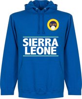 Sierra Leone Team Hoodie - Blauw - L