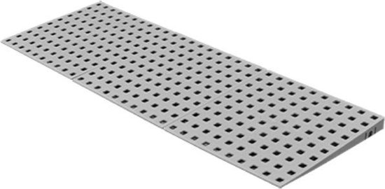 Drempelhulp Buiten - 2 cm (H) x 75 cm (B) - Verlengde Oprijhelling Drempelplaat - 1 Laags