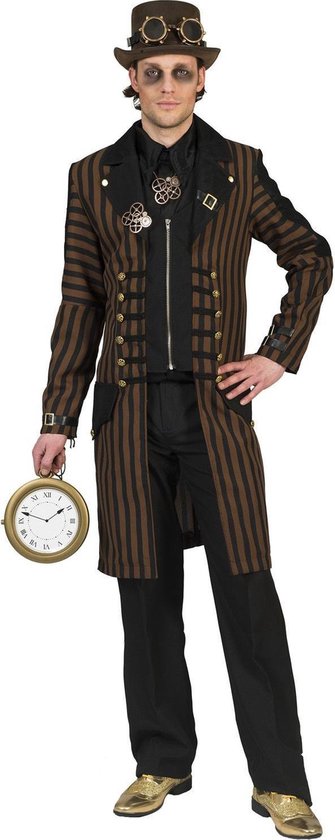 Steampunk Kostuum Heren Steve - Maat 48/50 | bol.com