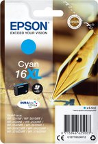 EPSON 16XL inktcartridge cyaan high capacity 6.5ml 450 paginas 1-pack RF-AM blister