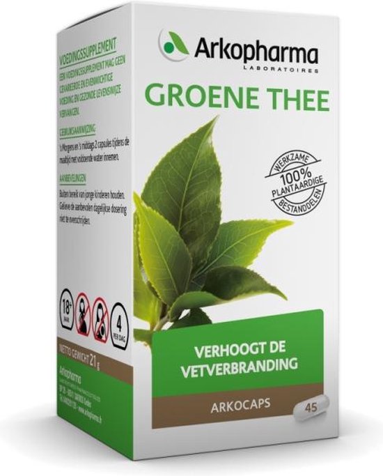 Arkopharma Arkocaps Groene Thee - 45 capsules - Voedingssupplement - Arkopharma