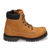 Braqeez Bas Boot Jongens Veterboots - Bruin - Nubuck - Veters