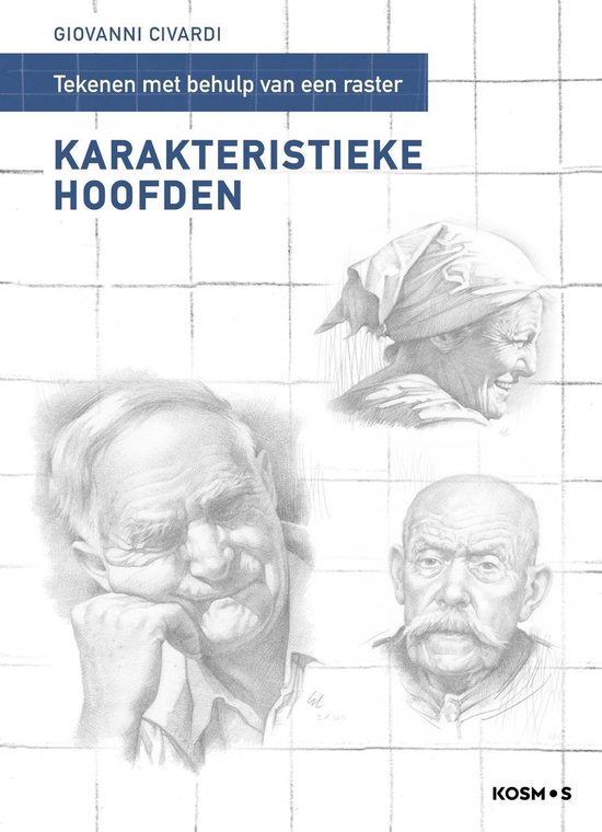 Tekenen met behulp van een raster - Karakteristieke koppen - cover