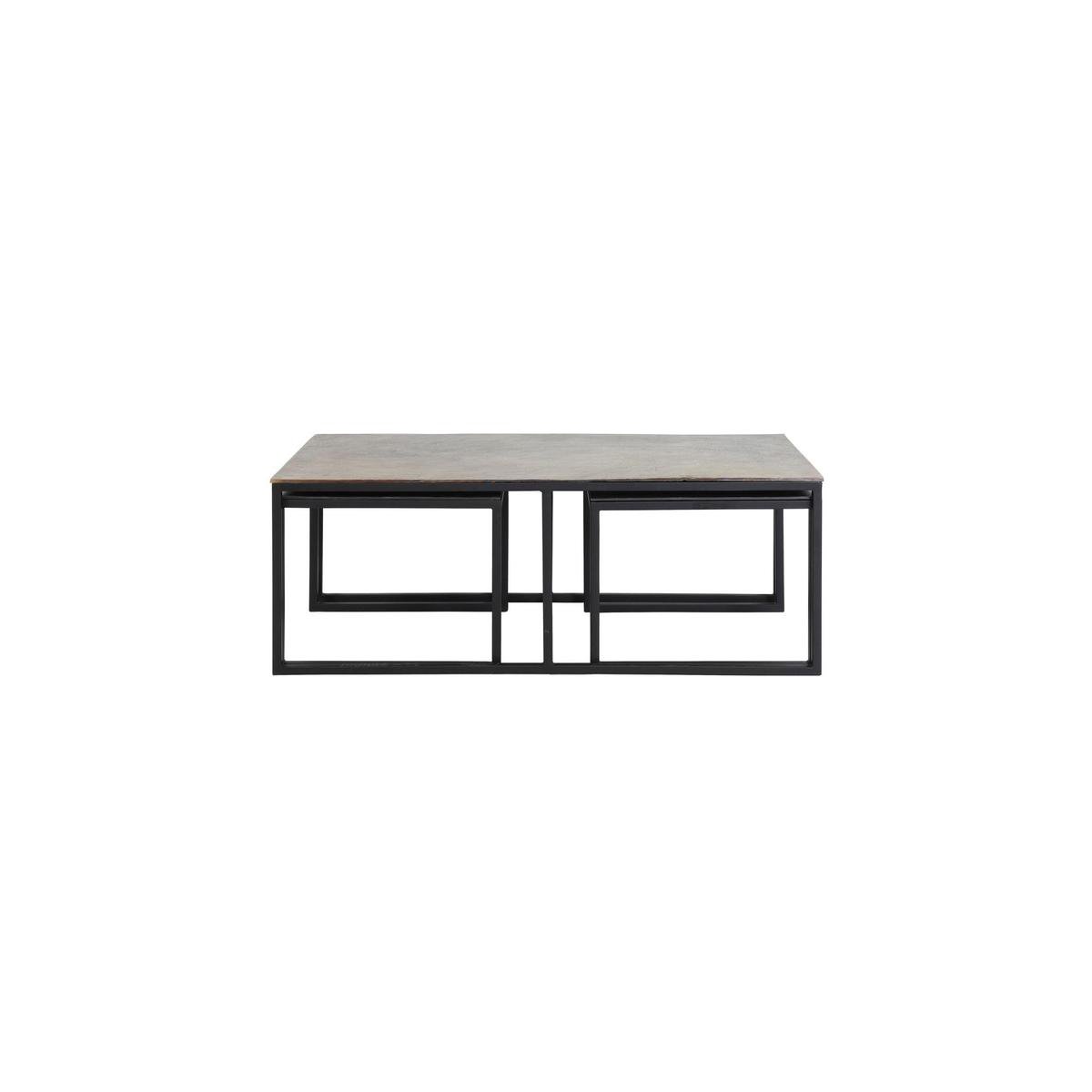 Light & Living Kumalu - Bijzettafel - Set van 3 - antiek brons