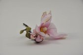 Kunstbloemen En Overige - (best) Magnolia Devin Pick Pink 33cm